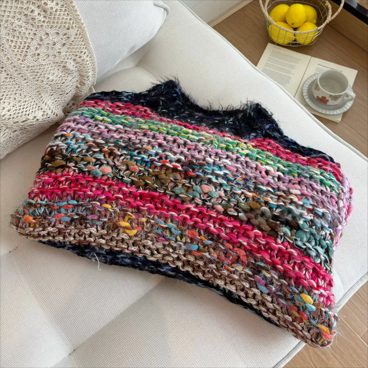 The Aurora Hand-Knit Sweater