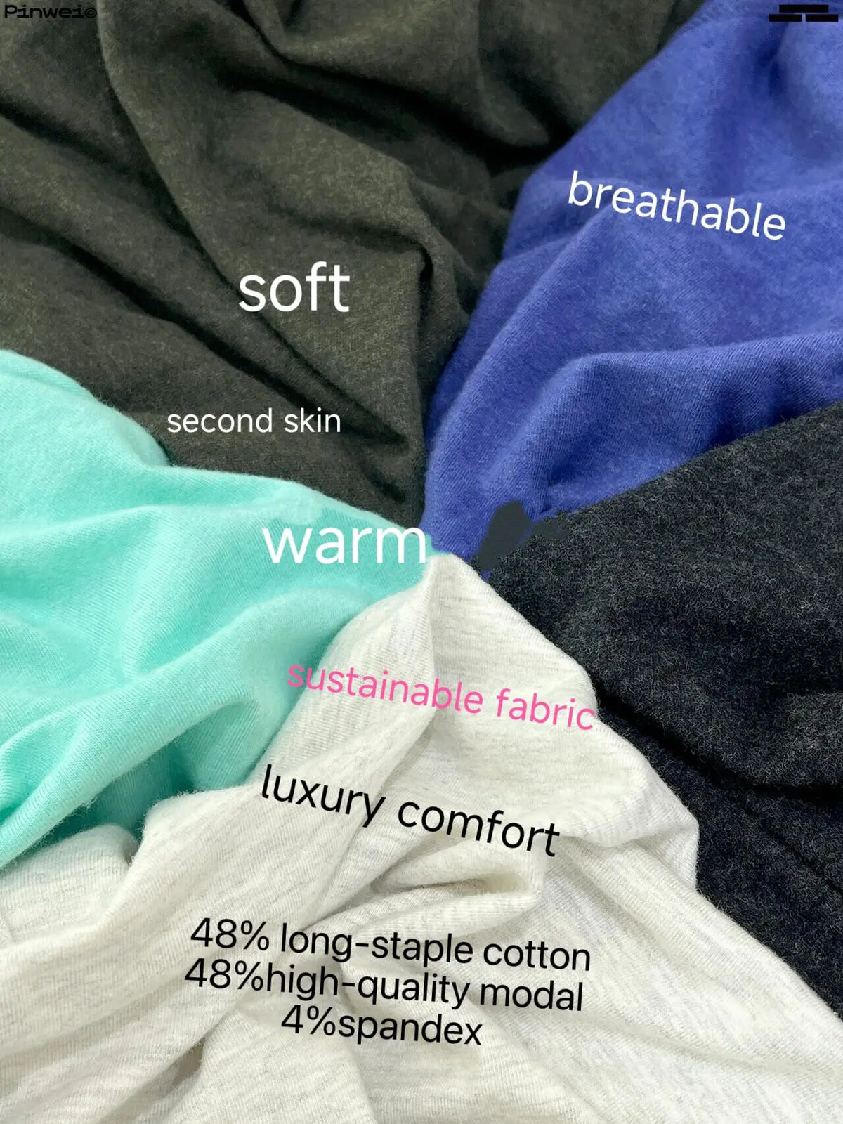 Buttery Soft Long Sleeve Fitted T-shirt