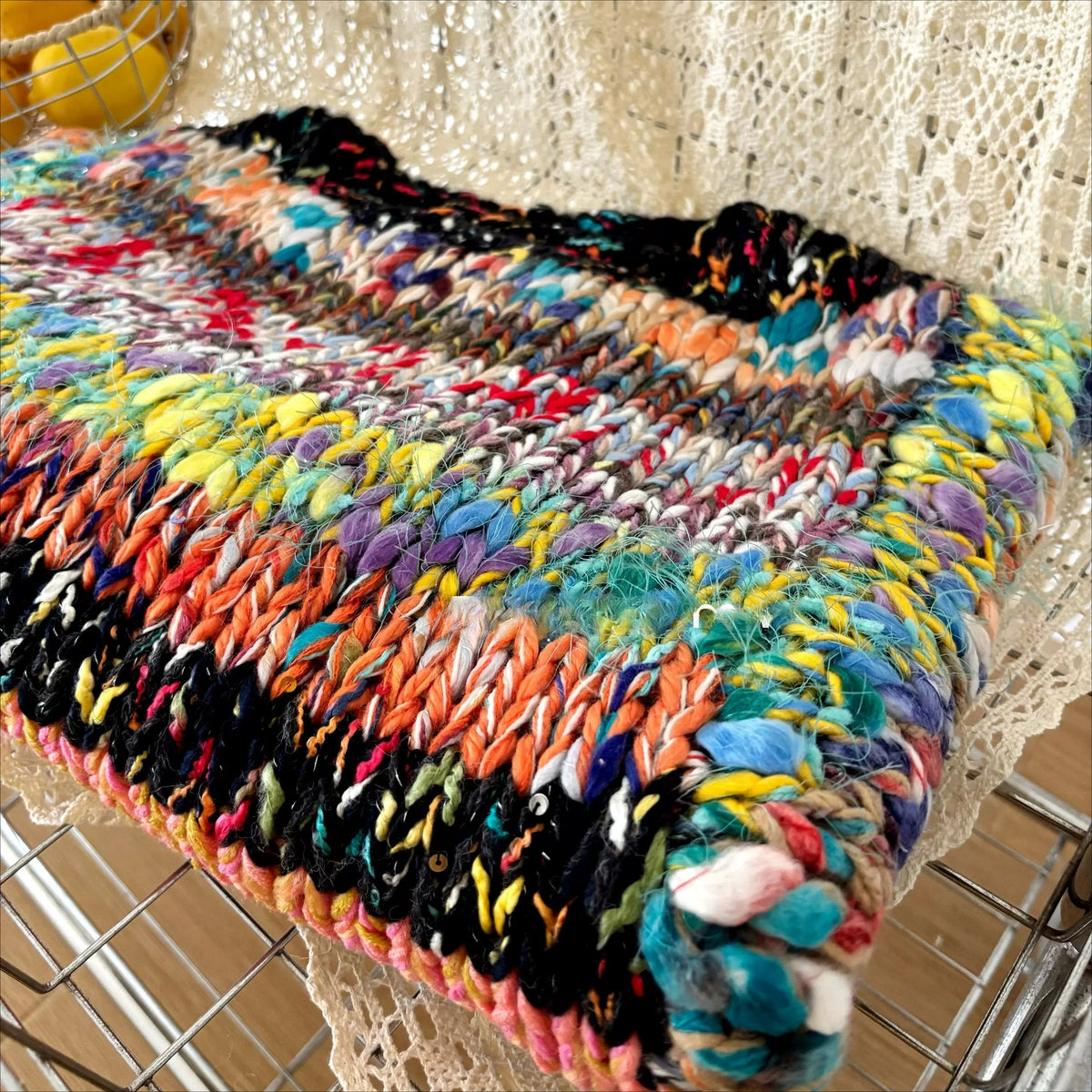 The Carnival Hand-Knit Chunky Sweater