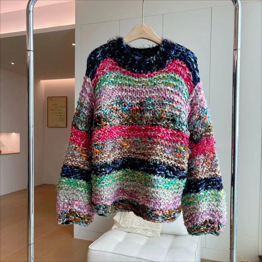 The Aurora Hand-Knit Sweater