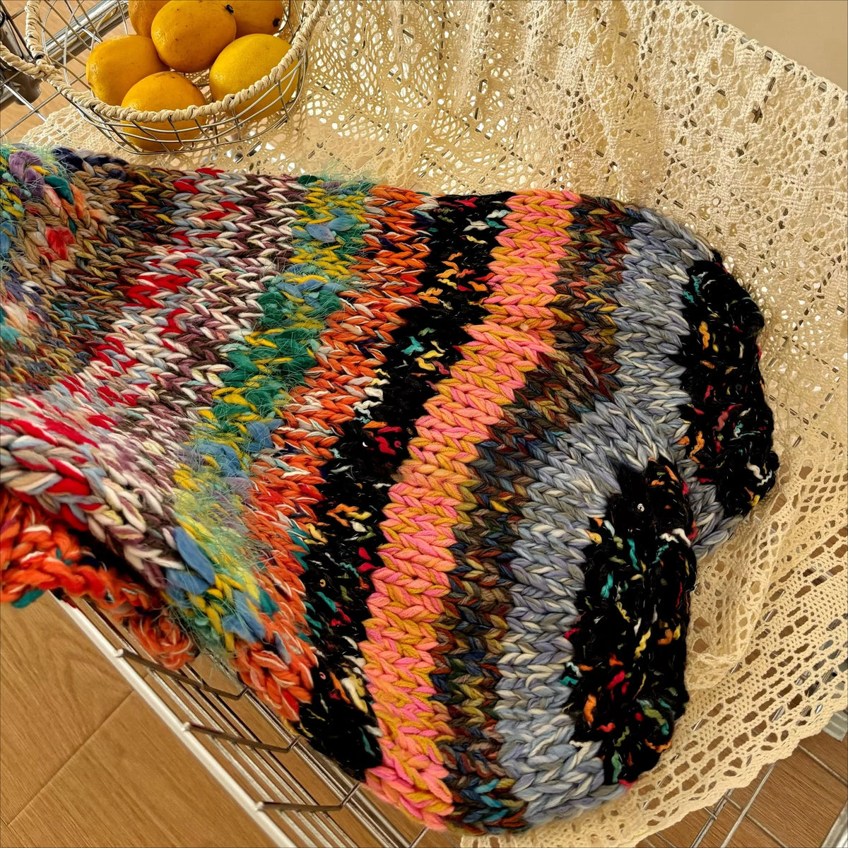 The Carnival Hand-Knit Chunky Sweater