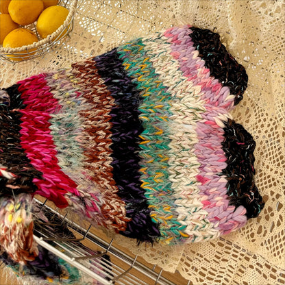 The Wildflower Hand-Knit Chunky Cardigan